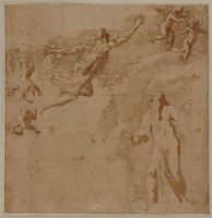 I 055
<br/>
Visioen van de heilige Antonius Abt
<br/>
<em>Bertoia, Jacopo Zanguidi (1544-1574)</em>